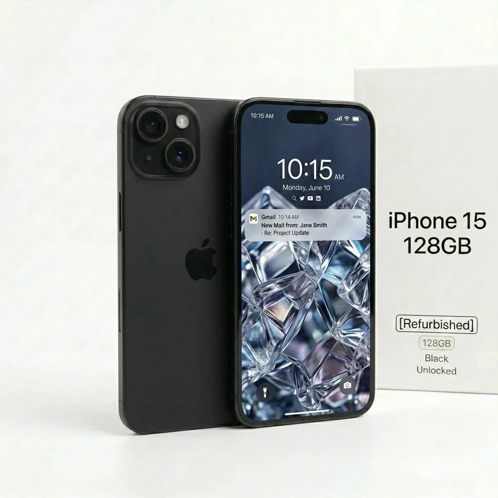 iPhone 15 128GB - Black - Unlocked