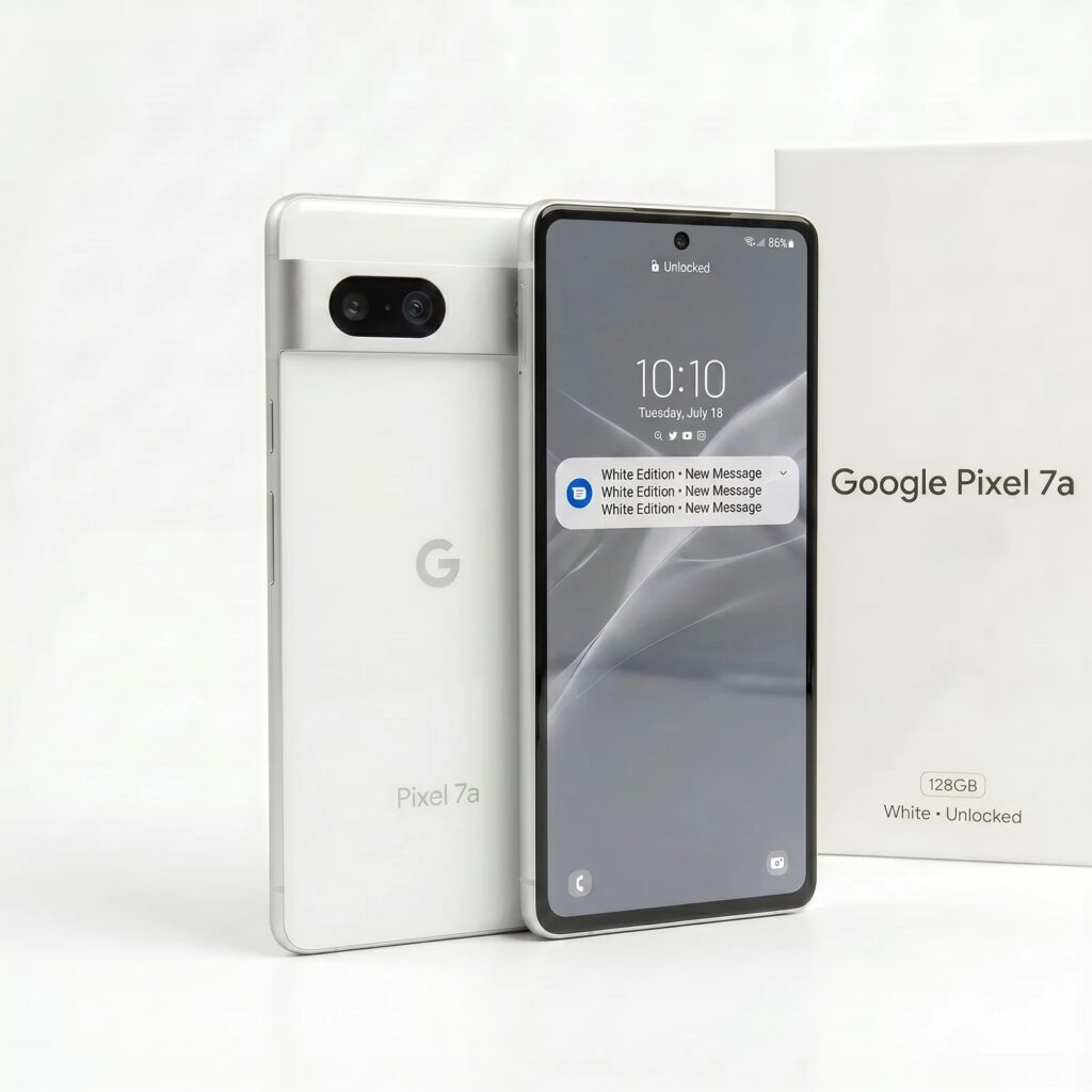 Google Pixel 7a 128GB - White - Unlocked