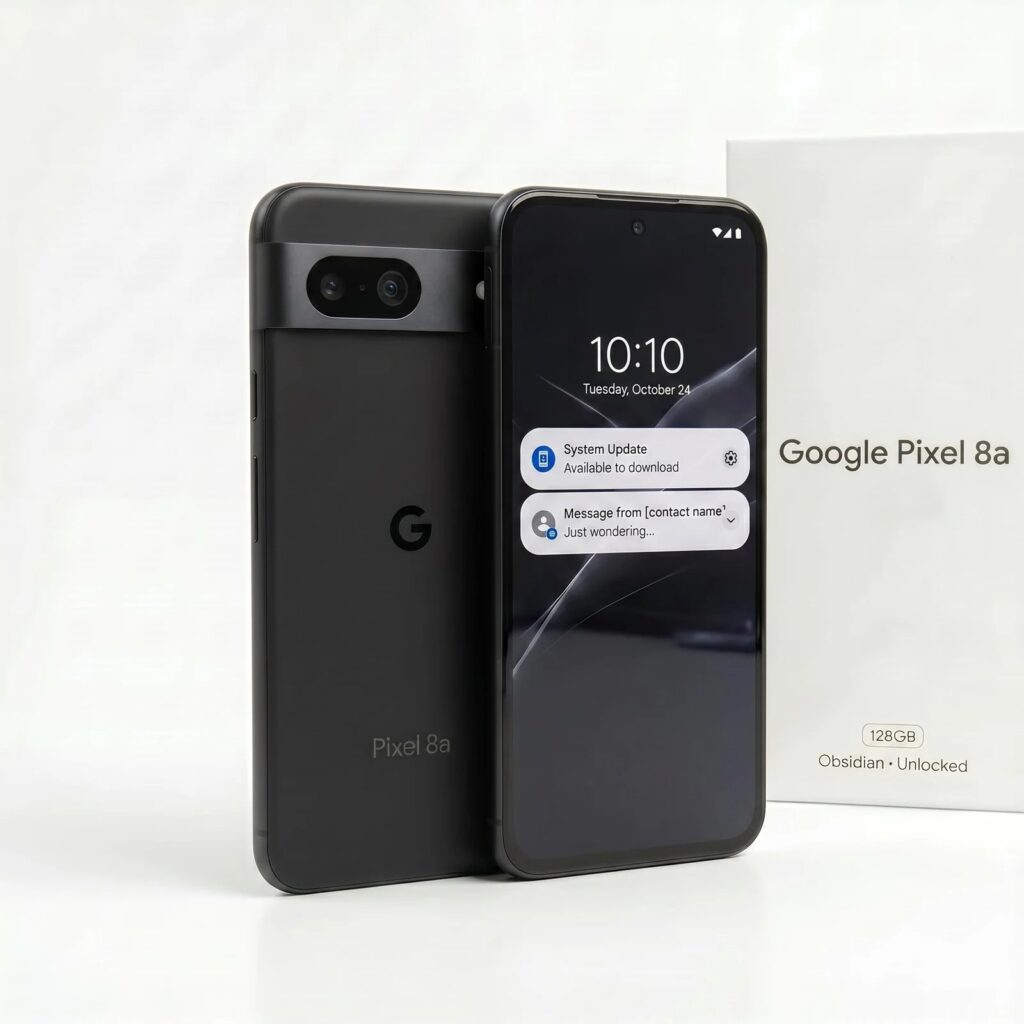 Google Pixel 8a 128GB - Black - Unlocked