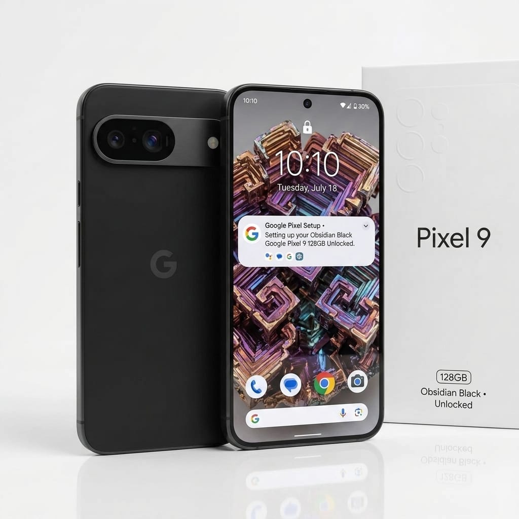 Google Pixel 9 128GB - Black - Unlocked