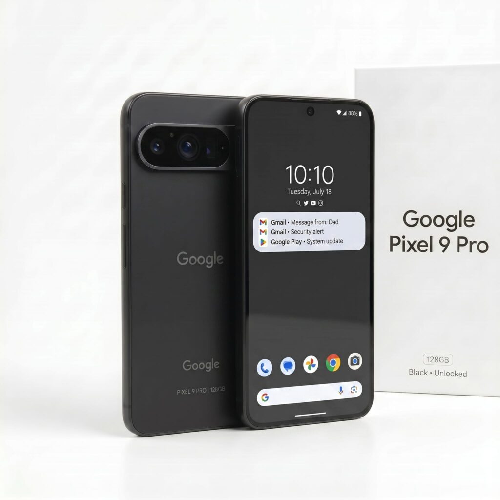 Google Pixel 9 Pro 128GB - Black - Unlocked