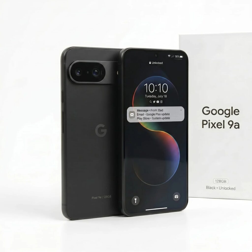 Google Pixel 9a 128GB - Black - Unlocked