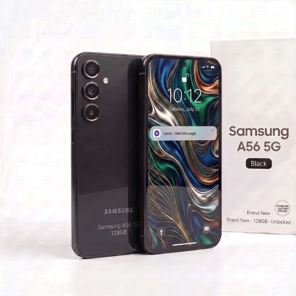 Samsung A56 5G 128GB - Black - Brand New