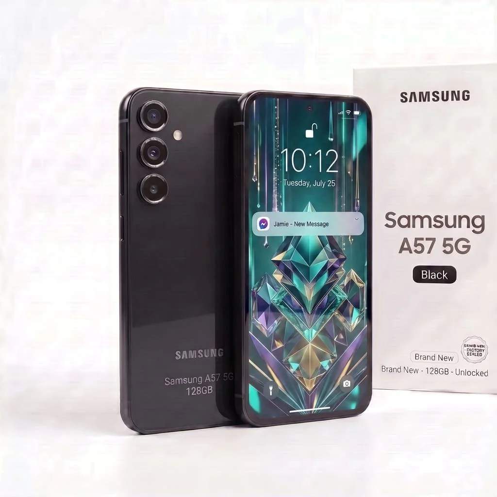 Samsung A57 5G 128GB - Black - Brand New