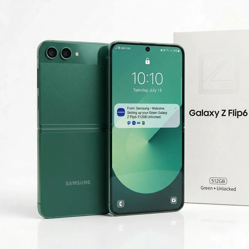 Samsung Z Flip6 512GB - Green - Unlocked