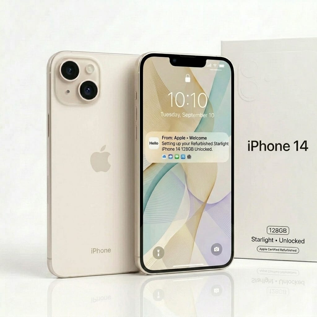 iPhone 14 128GB - Starlight - Unlocked