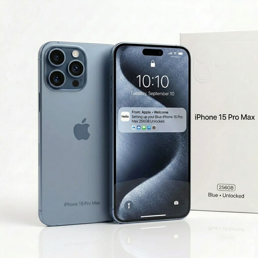 iPhone 15 Pro Max 256GB - Blue - Unlocked