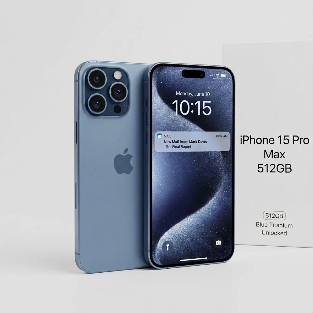 iPhone 15 Pro Max 512GB - Blue-Unlocked