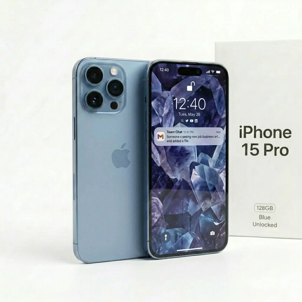 iPhone 15 Pro 128GB - Blue - Unlocked