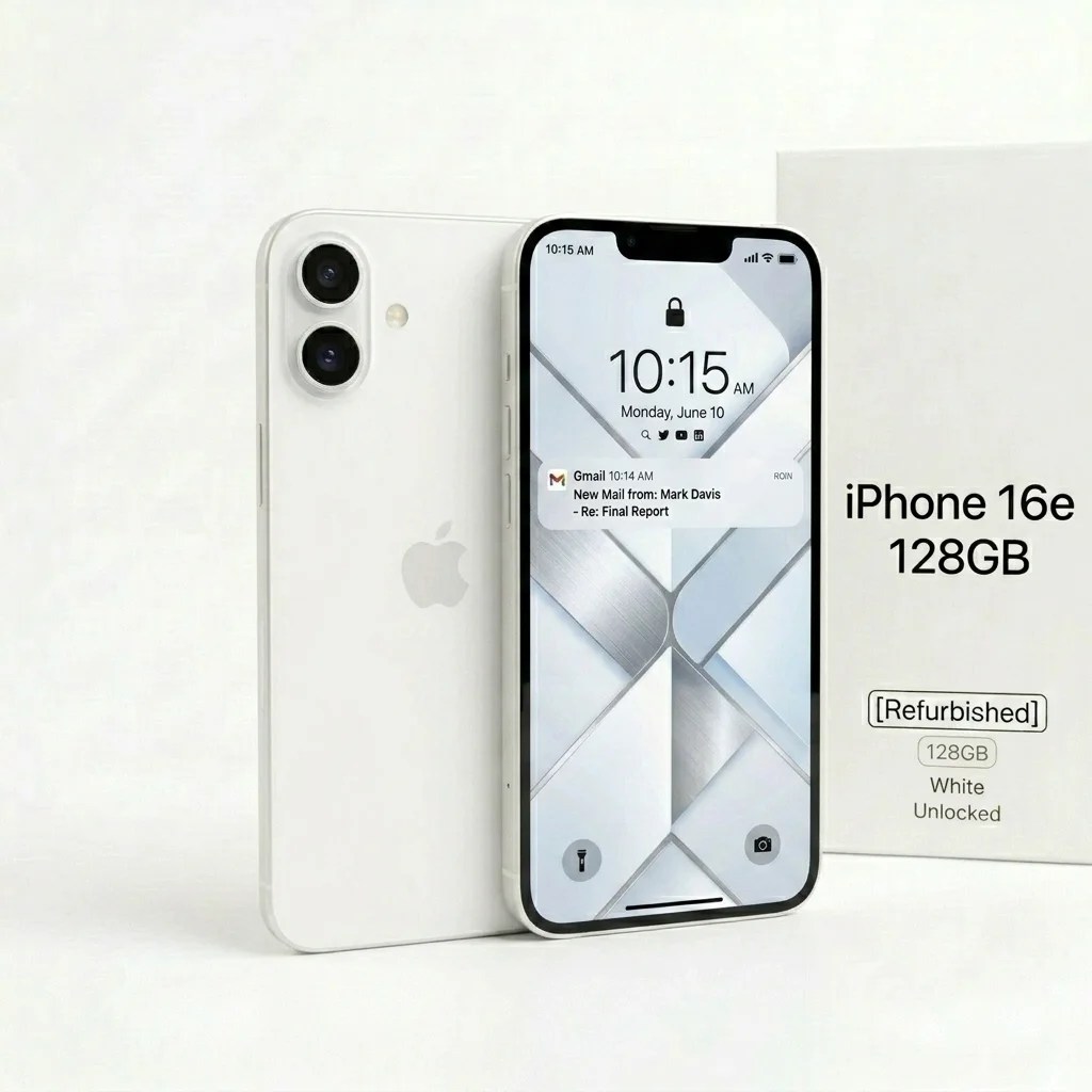 iPhone 16e 128GB - White - Unlocked